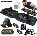 Multi Functional Push Up Board Set, Portable Push Up Bar, Foldable Fitness Equipment for Chest, Abdominal, Arm/back Training